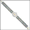 TWO STRING GREY  PEARL WATCH JPNJ-639 - Click here to View more details about this Product